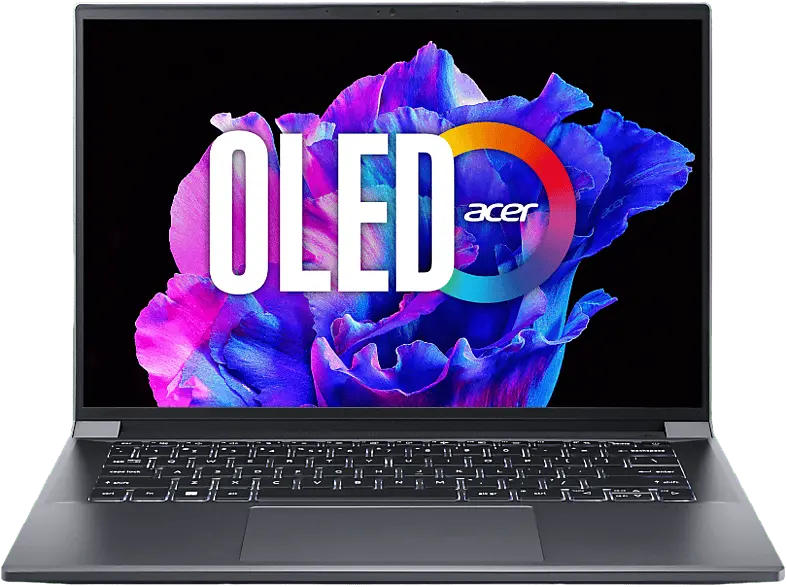 ACER Swift X 14 SFX14-71G-77BA Notebook 14,5 Zoll, 2.8K, Intel® Core™ i7-13700H Prozessor, 16 GB RAM, 1000 SSD, Windows 11 Home, GeForce RTX™ 4050, Steel Grey