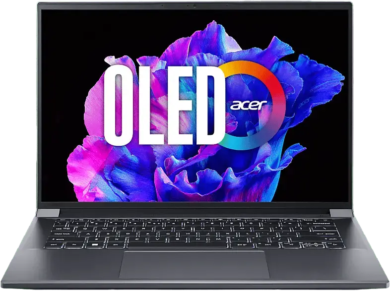 ACER Swift X 14 SFX14-71G-77BA Notebook 14,5 Zoll, 2.8K, Intel® Core™ i7-13700H Prozessor, 16 GB RAM, 1000 SSD, Windows 11 Home, GeForce RTX™ 4050, Steel Grey