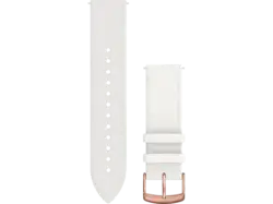 Garmin Schnellwechsel-Armband 20mm, Leder, Weiß