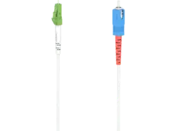 HAMA Glasfaser-Netzwerkkabel, LC/APC-Stecker - SC/UPC-Stecker, 10 Gbit/s, 3.00 m
