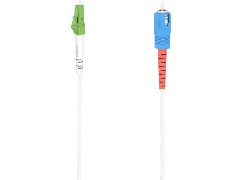 HAMA Glasfaser-Netzwerkkabel, LC/APC-Stecker - SC/UPC-Stecker, 10 Gbit/s, 3.00 m