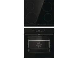 Gorenje Jump Set Aqua, Backofenset inkl. Kochfeld (Strahlungsheizung, A, 77 l)