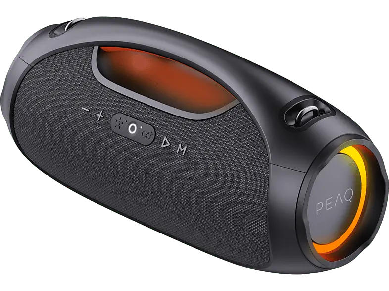 Peaq PPA 600 BT - Bluetooth Lautsprecher mit Licht Effekt; Bluetooth-Lautsprecher
