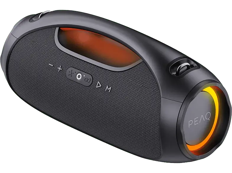 Peaq PPA 600 BT - Bluetooth Lautsprecher mit Licht Effekt; Bluetooth-Lautsprecher