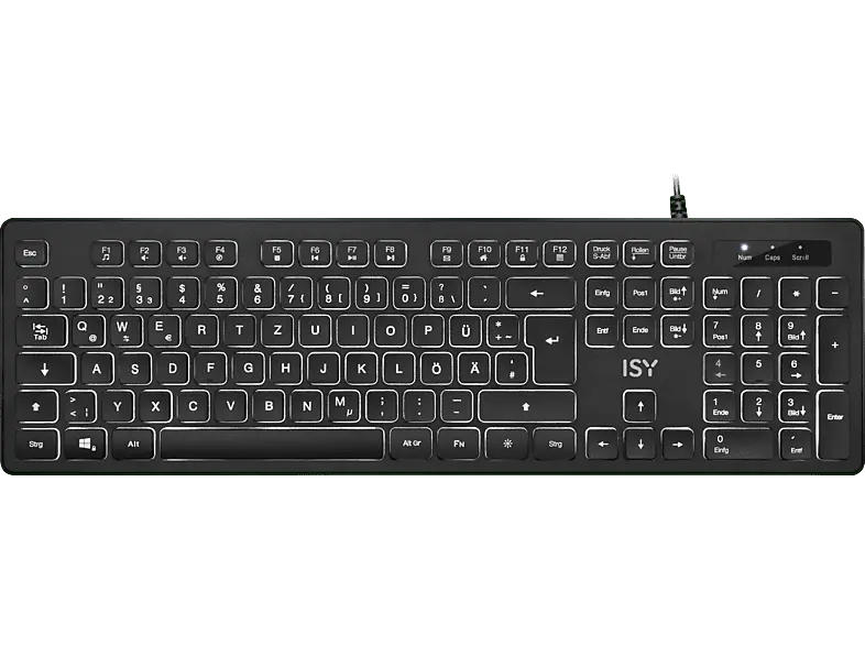ISY IKE-5100 mit LED Beleuchtung; Tastatur