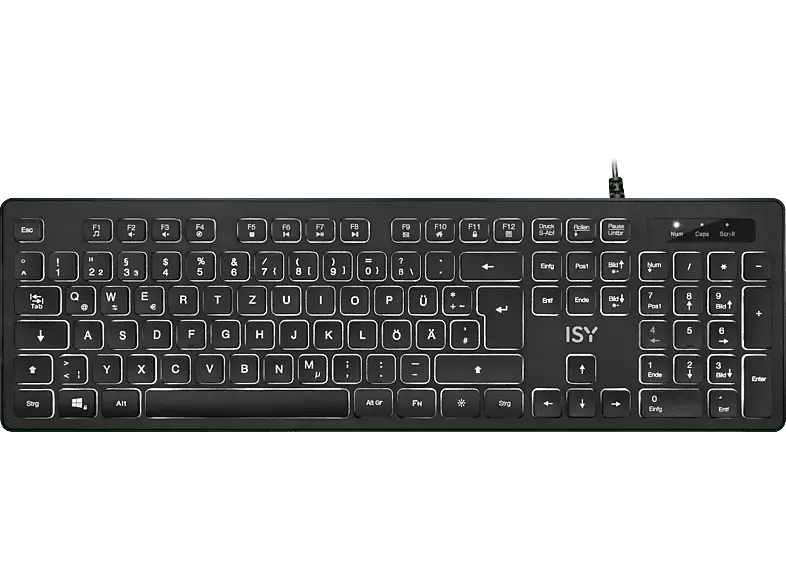 ISY IKE-5100 mit LED Beleuchtung; Tastatur