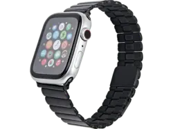 ISY ISB 2012 42-45mm Smart Watch Band Steel Black, für Apple; Armband