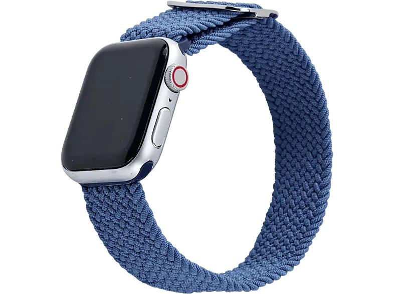 ISY ISB 2008 Woven 42-45mm, Smartwatch Band für Apple, Blau; Armband