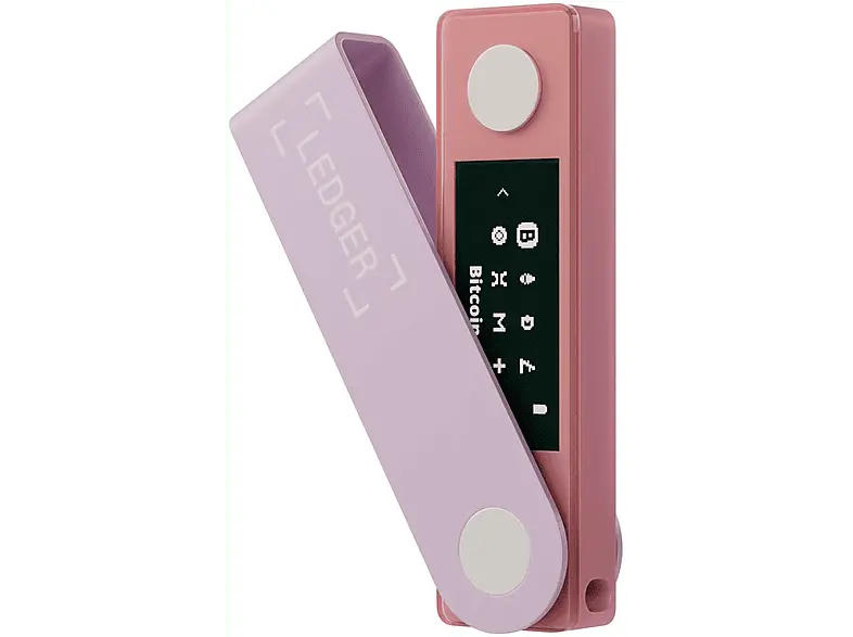LedgeR Nano X, Pastellpink Hardware-Wallet