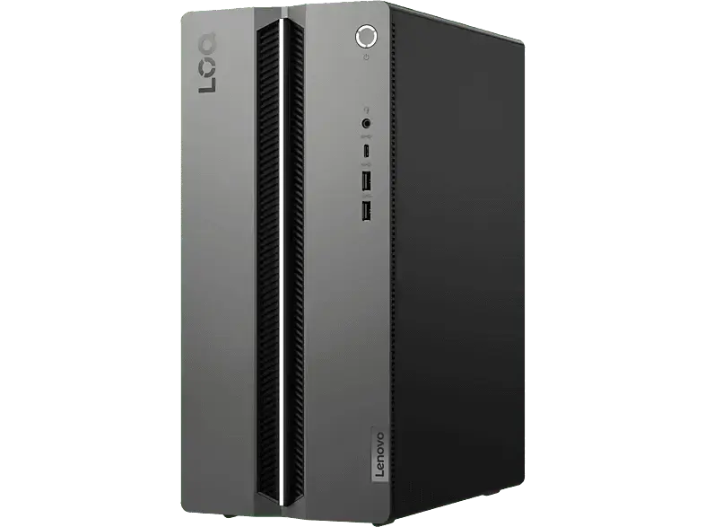 LENOVO LOQ Tower 17IRR9 90X Desktop PC, Intel® Core™ i7 Prozessor 14700F, 16 GB RAM, 1 TB SSD, GeForce RTX™ 4060, Windows 11 Home, Luna Grey/Raven Black