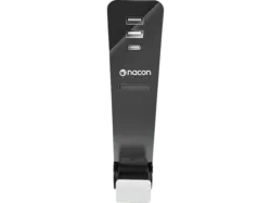 NACON Gaming Multicharger USB-Hub schwarz für Playstation 5 Slim; Ladehalterung