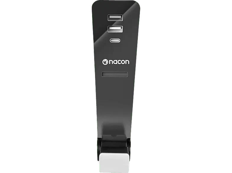 NACON Gaming Multicharger USB-Hub schwarz für Playstation 5 Slim; Ladehalterung