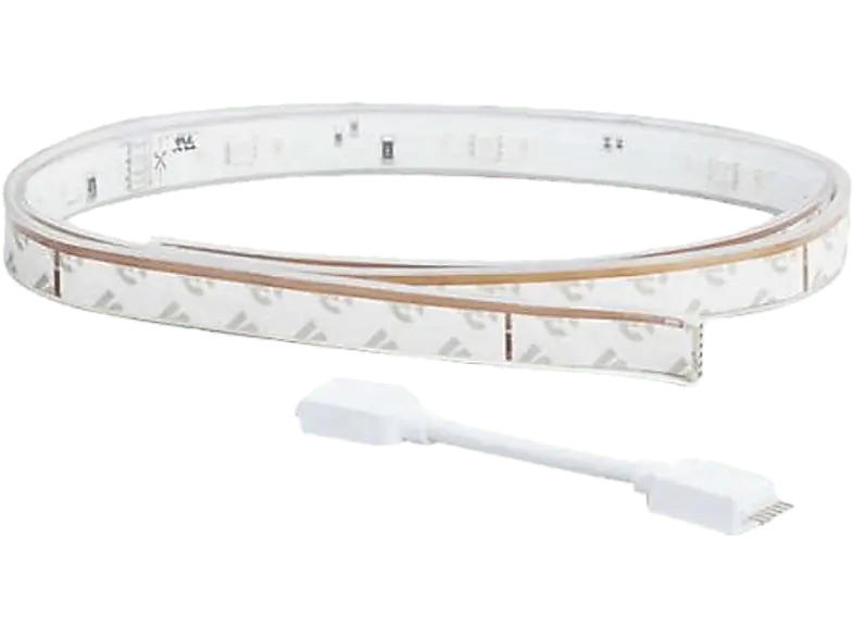 Philips Hue White and Color Ambiance LED LightStrip Plus Extension 1m (703448-00); Leuchtstreifen-Erweiterung