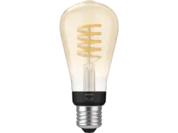 Philips Hue White Ambiance E27 Einzelpack Edison ST64; LED Lampe