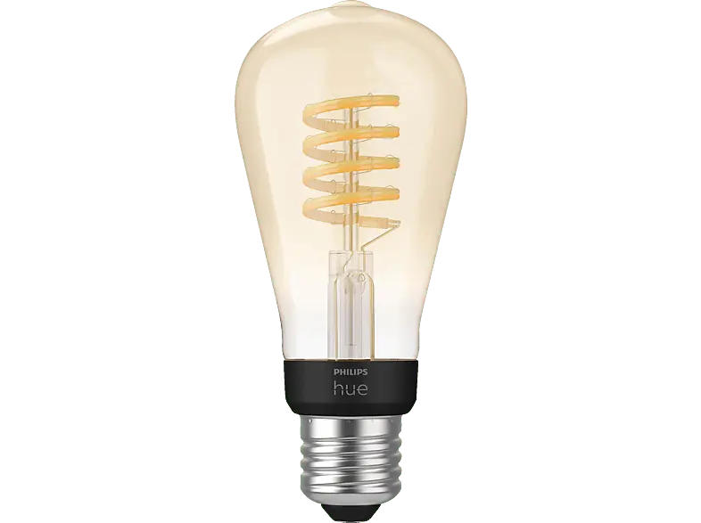 Philips Hue White Ambiance E27 Einzelpack Edison ST64; LED Lampe