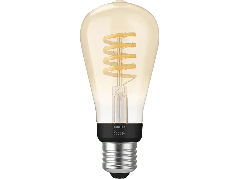 Philips Hue White Ambiance E27 Einzelpack Edison ST64; LED Lampe