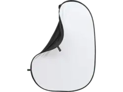 Rollei Faltbarer Hintergrund in Schwarz/Weiß, 1.5x2 Meter