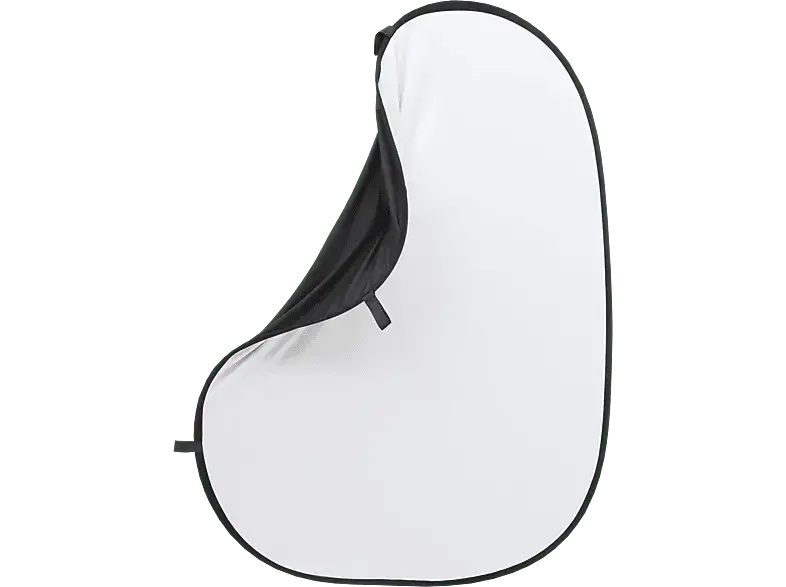 Rollei Faltbarer Hintergrund in Schwarz/Weiß, 1.5x2 Meter