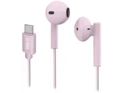 SBS 43582 Studio mix 65C Stereo In-Ear Kopfhörer mit USB-C-Kabel, Rosa