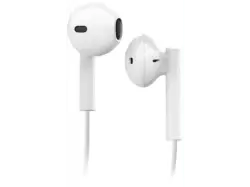 SBS 43803 Studio mix 65C Stereo In-Ear Kopfhörer mit USB-C-Kabel, Weiß