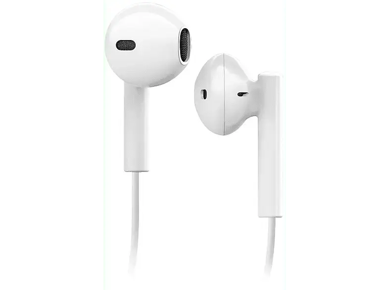 SBS 43803 Studio mix 65C Stereo In-Ear Kopfhörer mit USB-C-Kabel, Weiß