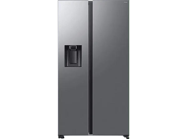 Samsung RS70F65KETEF Side-by-Side, Kühl- und Gefrierkombination mit Metal Cooling (640 l, E, 1780 mm hoch, Edelstahl Look)