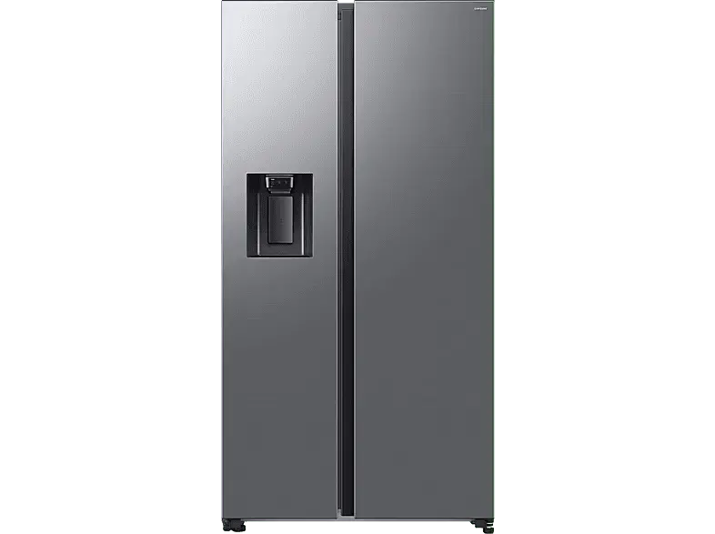 Samsung RS70F65KETEF Side-by-Side, Kühl- und Gefrierkombination mit Metal Cooling (640 l, E, 1780 mm hoch, No Frost (verminderte Eisbildung), Edelstahl Look)