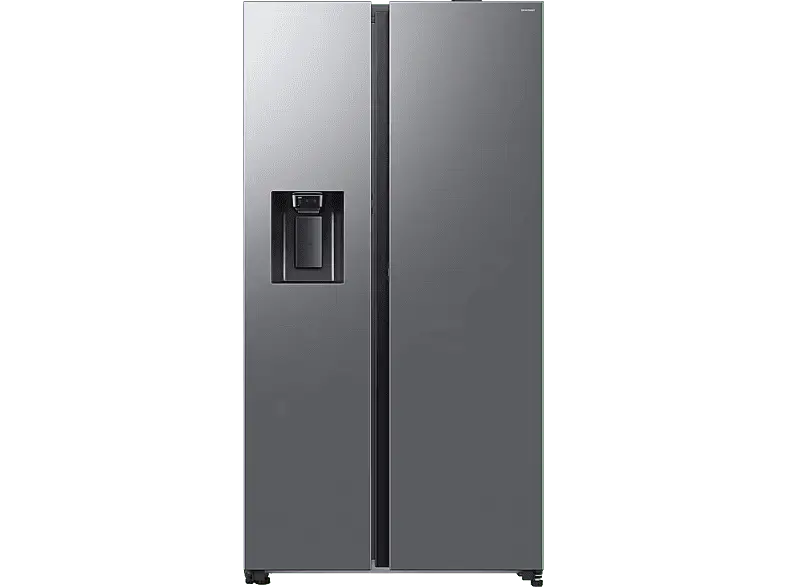 Samsung RS80F65KDTEF All-Around-Cooling, Auto Open Door, Side by Side, K&uuml;hl- und Gefrierkombination (640 l, D, 1784 mm hoch, Silber)