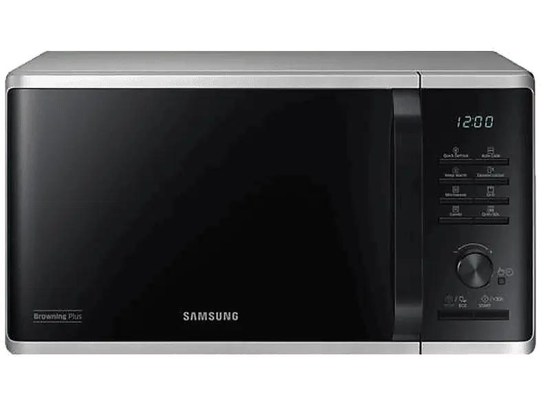 Samsung MG 23 K 3515 AS/EG Mikrowelle (800 Watt, Freistehend, l, Grau/Schwarz)