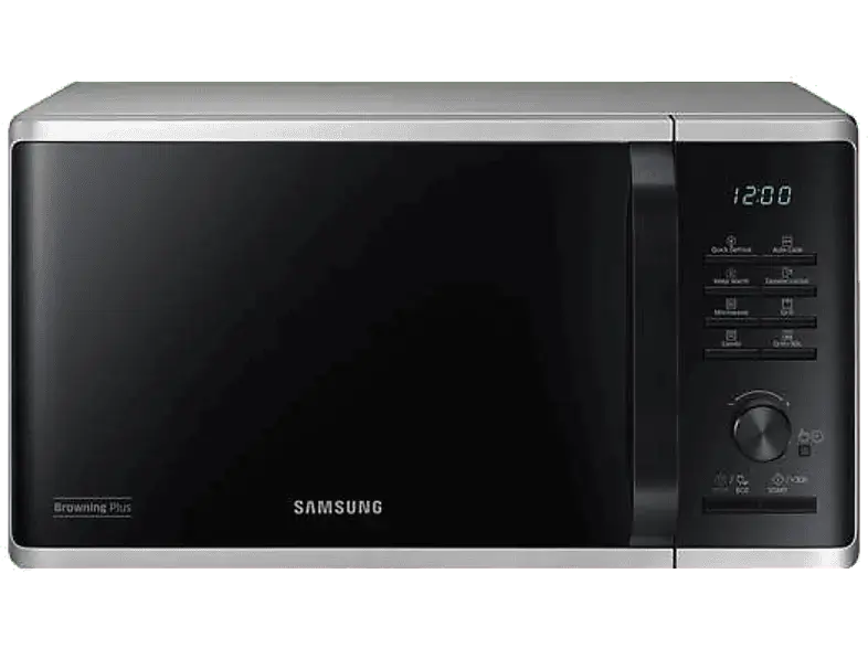 Samsung MG 23 K 3515 AS/EG Mikrowelle (800 Watt, Freistehend, l, Grau/Schwarz)