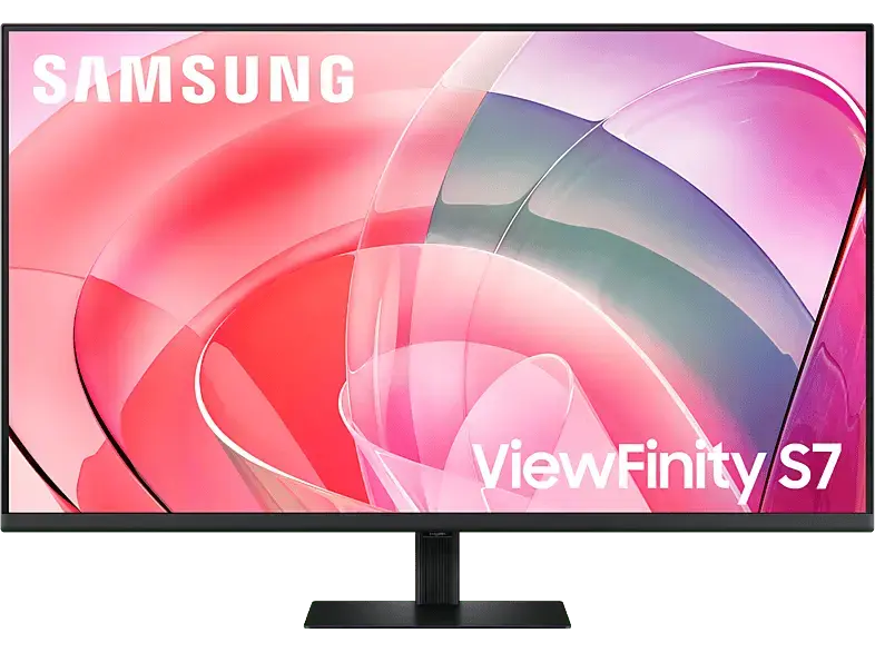 Samsung ViewFinity S70D LS37D700EAU 37 Zoll Monitor, UHD 4K, 5 ms Reaktionszeit, 350 cd/m², 60 Hz, Schwarz