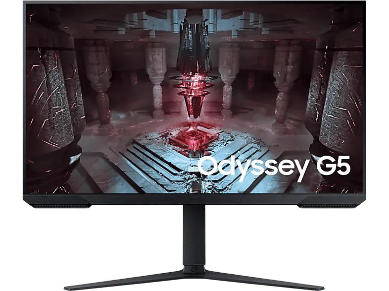 Samsung LS32DG500EU 32 Zoll Gaming Monitor, QHD, 1 ms Reaktionszeit, 300 cd/m², 165 Hz, Schwarz