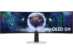 Samsung LS49DG934SU 49 Zoll Gaming Monitor, QHD, 0,03 ms Reaktionszeit, 250 cd/m², 240 Hz, Silber