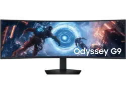Samsung G91F 49 Zoll Gaming Monitor, DQHD, 1 ms Reaktionszeit, 350 cd/m², 144 Hz, Schwarz