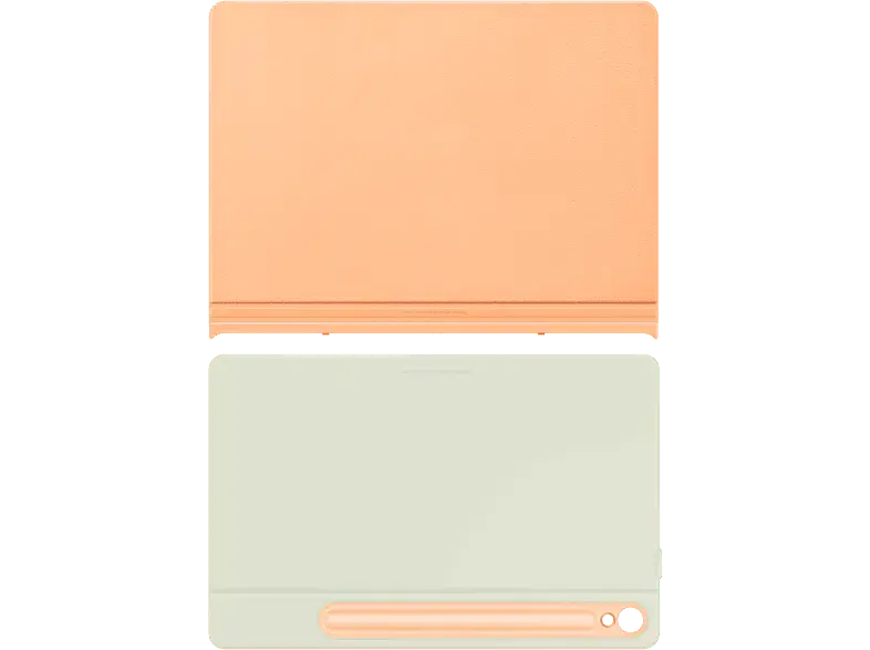 Samsung Smart Book Cover EF-BX710 für Galaxy Tab S9 und FE, Orange; Tablethülle