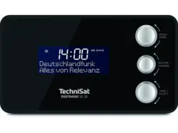 Technisat Digitradio 50 SE DAB+/UKW-Uhrenradio mit großem Display, Schwarz; DAB+ Radio