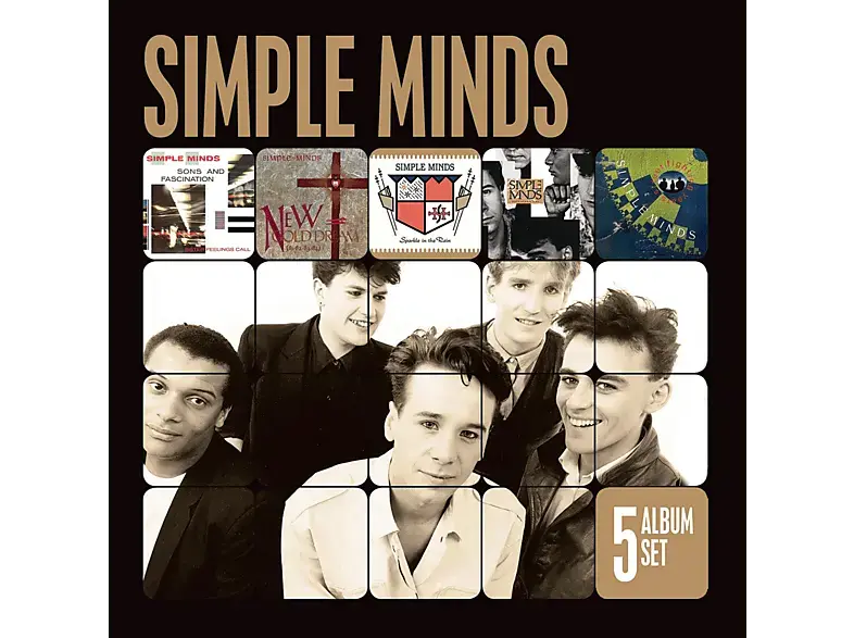 Simple Minds - 5 Album Set [CD]