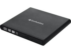 VERBatIM DVD Brenner External Slimline, USB 2.0 (98938); CD-/DVD Brenner