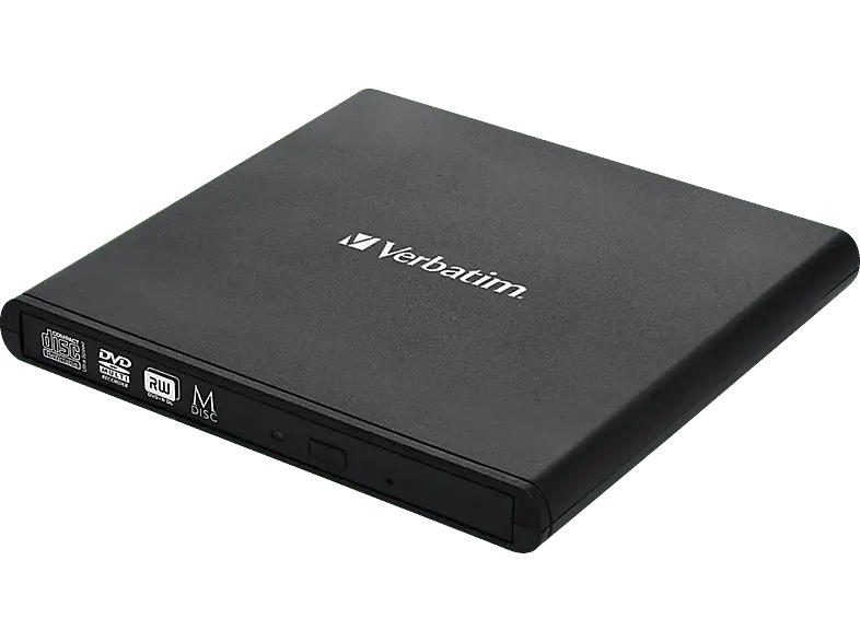 VERBatIM DVD Brenner External Slimline, USB 2.0 (98938); CD-/DVD Brenner