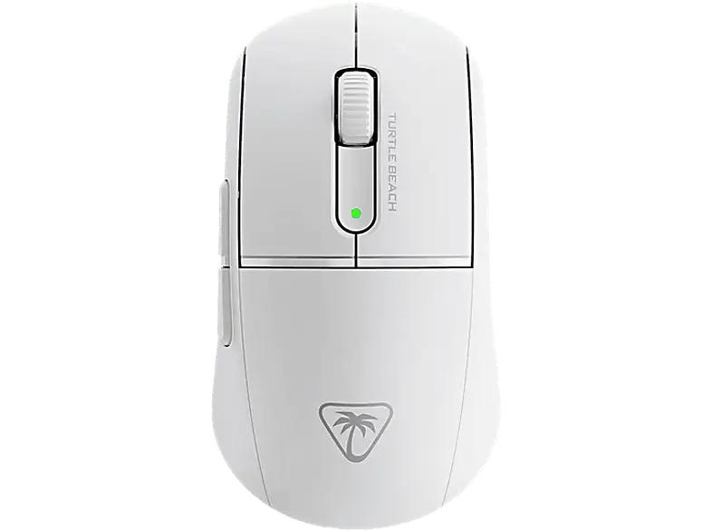 TURTLE beach Burst II Air Gaming Maus, 26.000 DPI/650 IPS (16.5m/s), Bluetooth/2.4GHz/USB, Titan-Schalter, Weiß