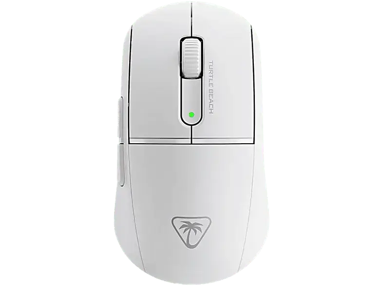 TURTLE beach Burst II Air Gaming Maus, 26.000 DPI/650 IPS (16.5m/s), Bluetooth/2.4GHz/USB, Titan-Schalter, Weiß
