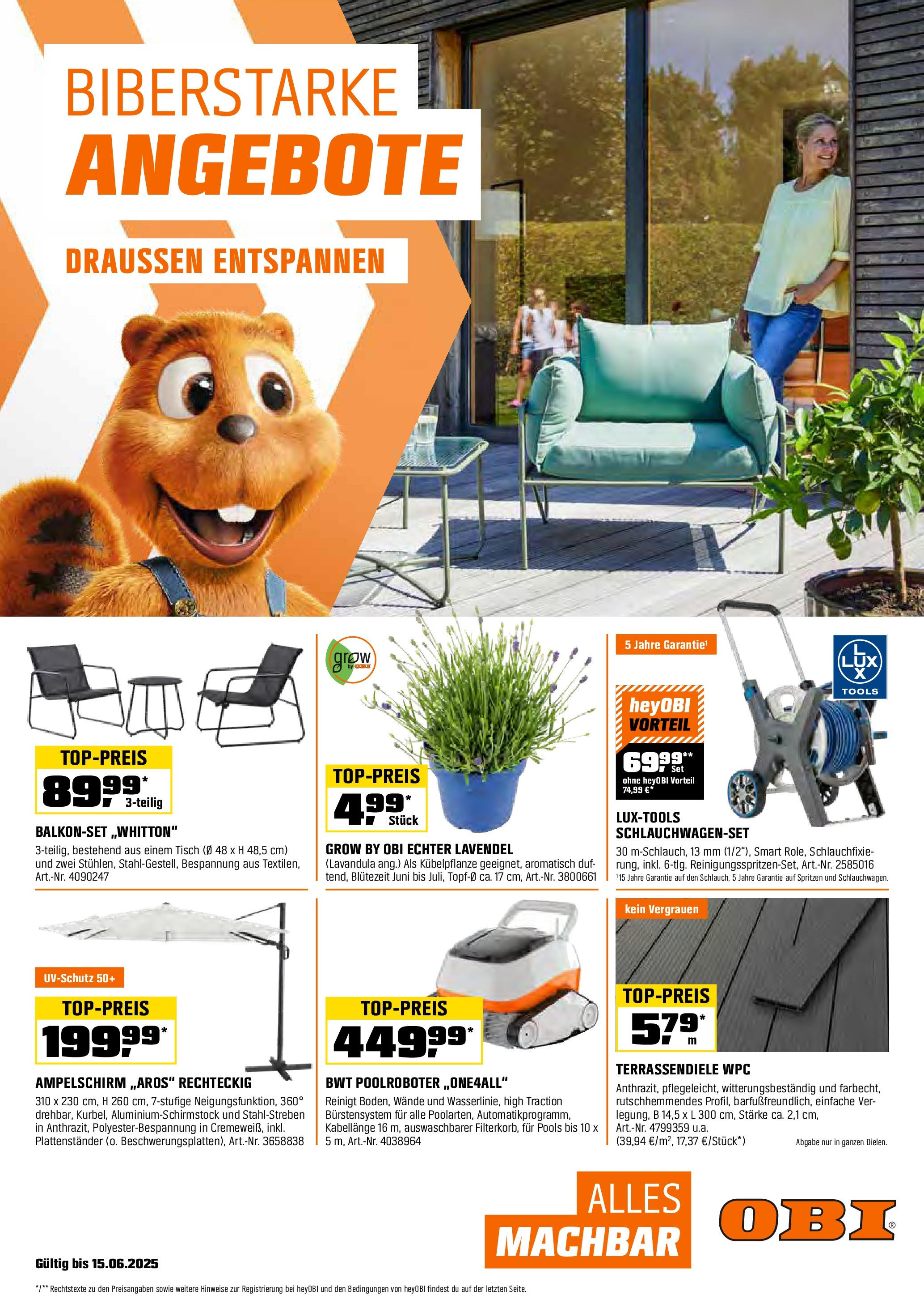  OBI Flugblatt ab (02.06.2025 - 15.06.2025) - Seite 1