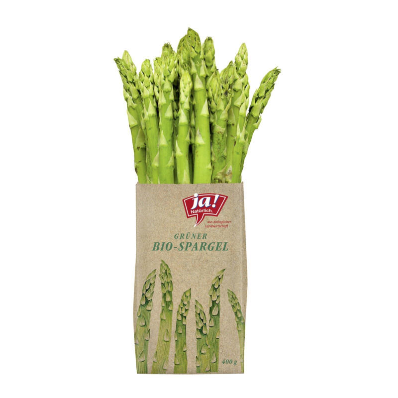 Ja! Natürlich Spargel grün