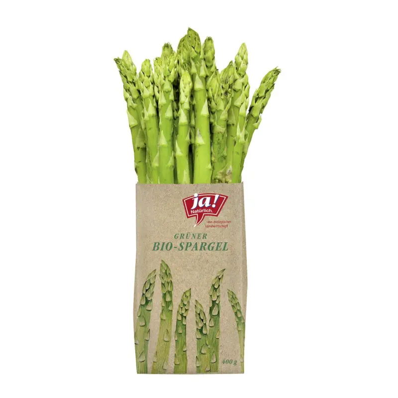 Ja! Nat&uuml;rlich Spargel gr&uuml;n