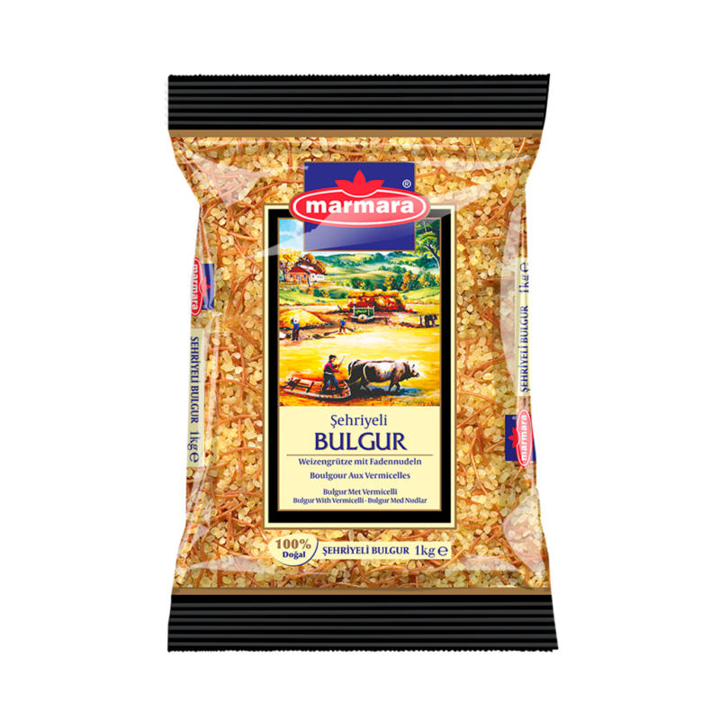 Bulgur, Weizengrütze mit Fadennudeln
