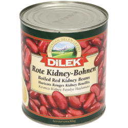 Gekochte Rote Kidney-Bohnen