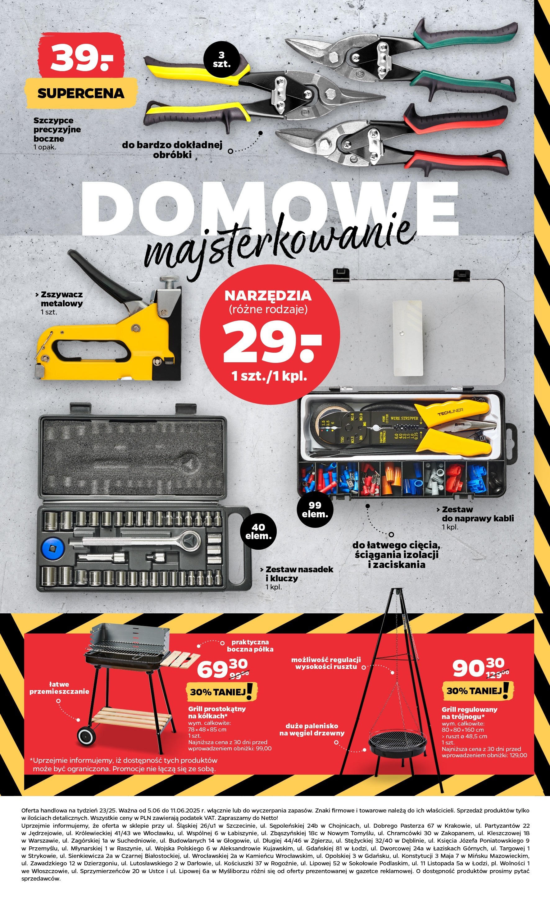 Netto gazetka - Spożywcza od 05.06.2025 - Aktualne promocje | Strona: 28 | Produkty: Grill, Ruszt, Półka