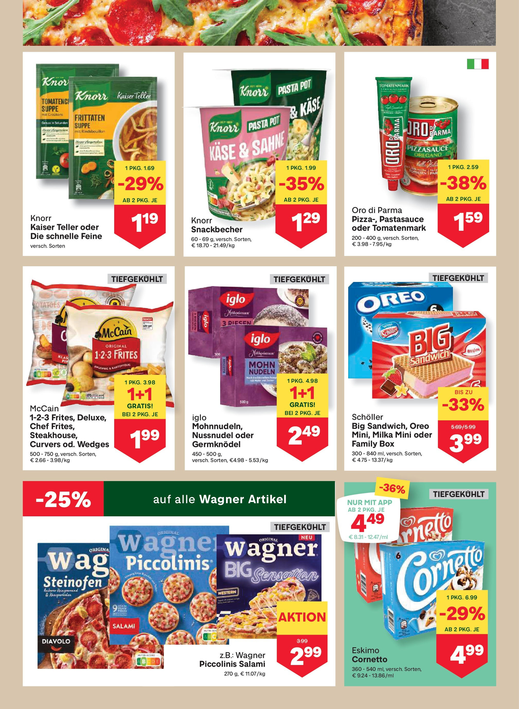 MPREIS Oberdrauburg von 05.06.2025 - Aktuelle Angebote | Seite: 6 | Produkte: Pasta, Sahne, Box, Käse
