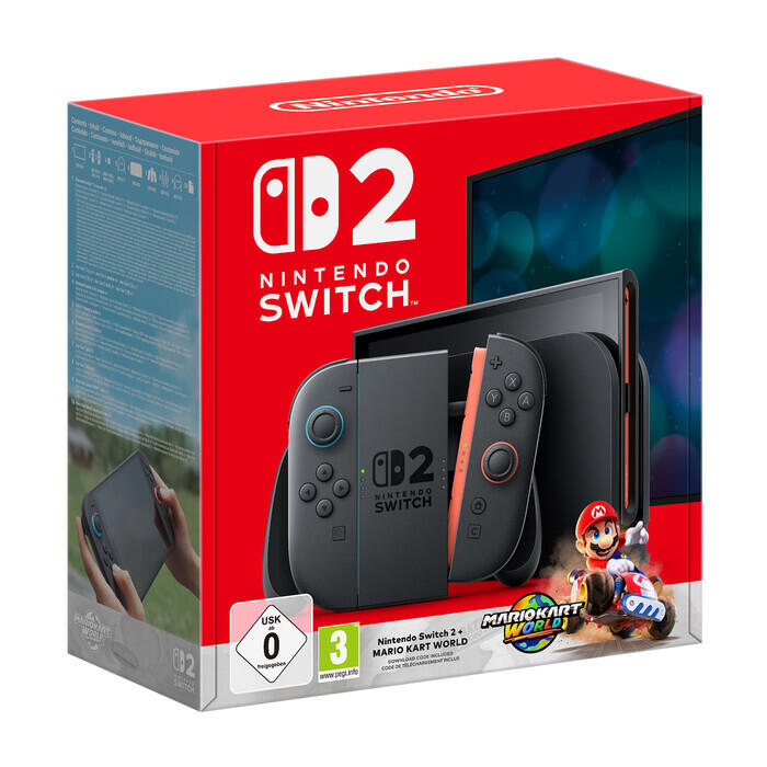 NINTENDO Switch 2 Konsole + Mario Kart World DLC