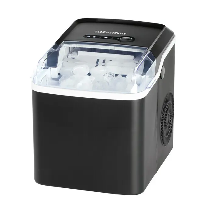 GOURMETMAXX Eiswürfelbereiter 150 Watt schwarz